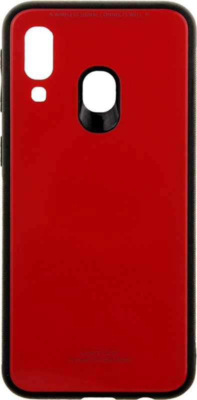 

Панель TOTO Pure Glass Case для Samsung Galaxy A40 Red