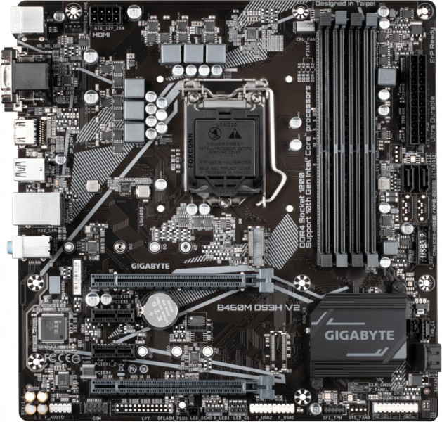 

Материнская плата Gigabyte B460M DS3H V2 (F00245922)