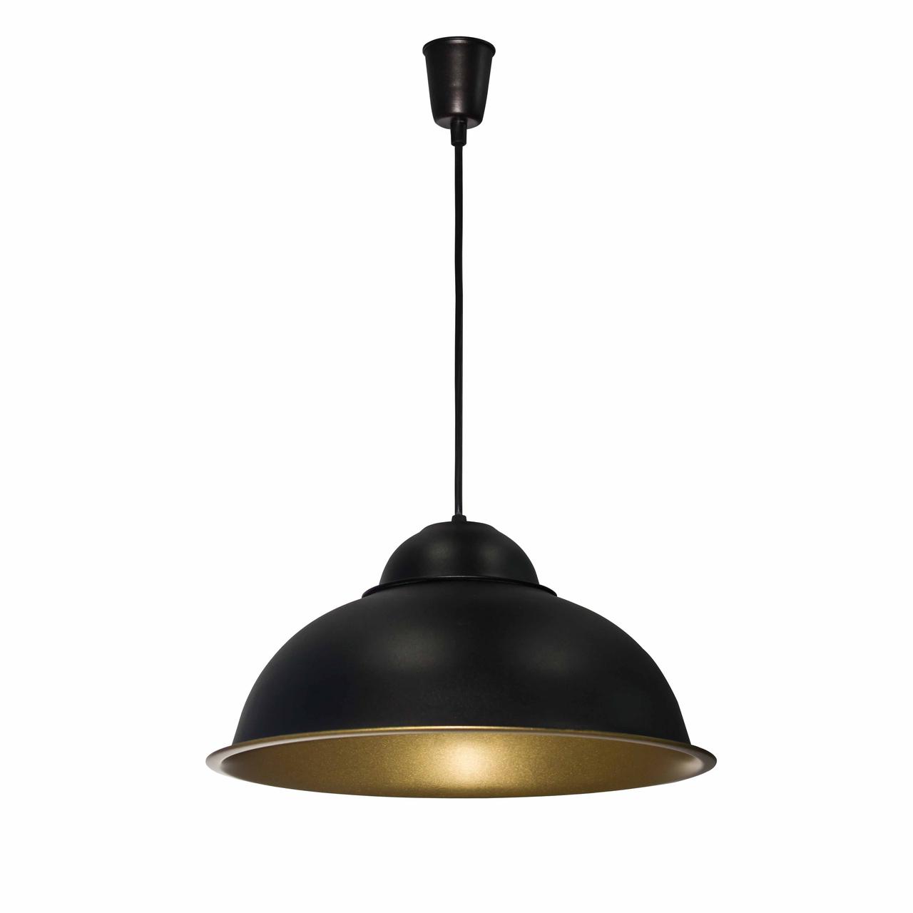 

Светильник подвесной в стиле лофт Купол СП 3614 BK+GD MSK Electric
