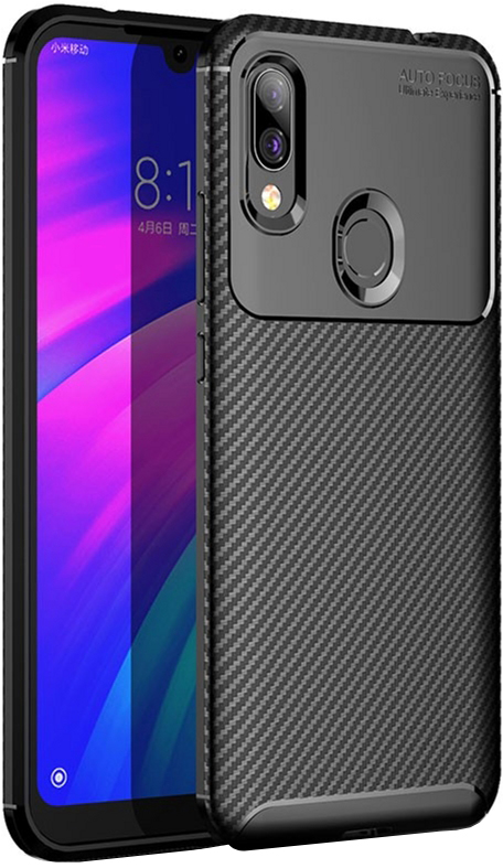 

Панель TOTO TPU Carbon Fiber 1.5mm Case для Xiaomi Redmi 7 Black