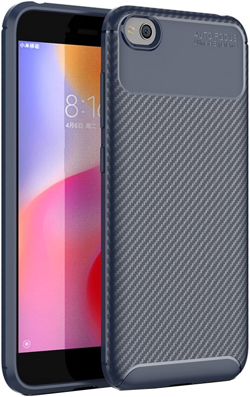 

Панель TOTO TPU Carbon Fiber 1.5mm Case для Xiaomi Redmi Go Dark Blue