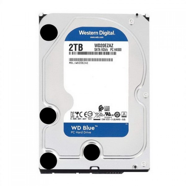 

HDD SATA 2.0TB WD Blue 5400rpm 256MB (WD20EZAZ)_бн