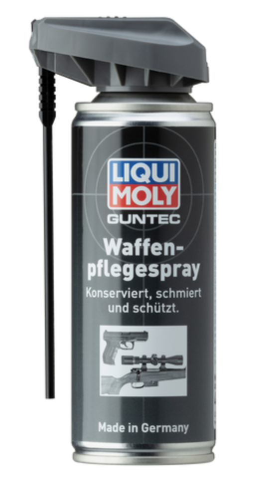 Акція на Оружейное масло спрей Liqui Moly GunTec Waffenpflege Spray 0.2 л (4100420043901) від Rozetka UA