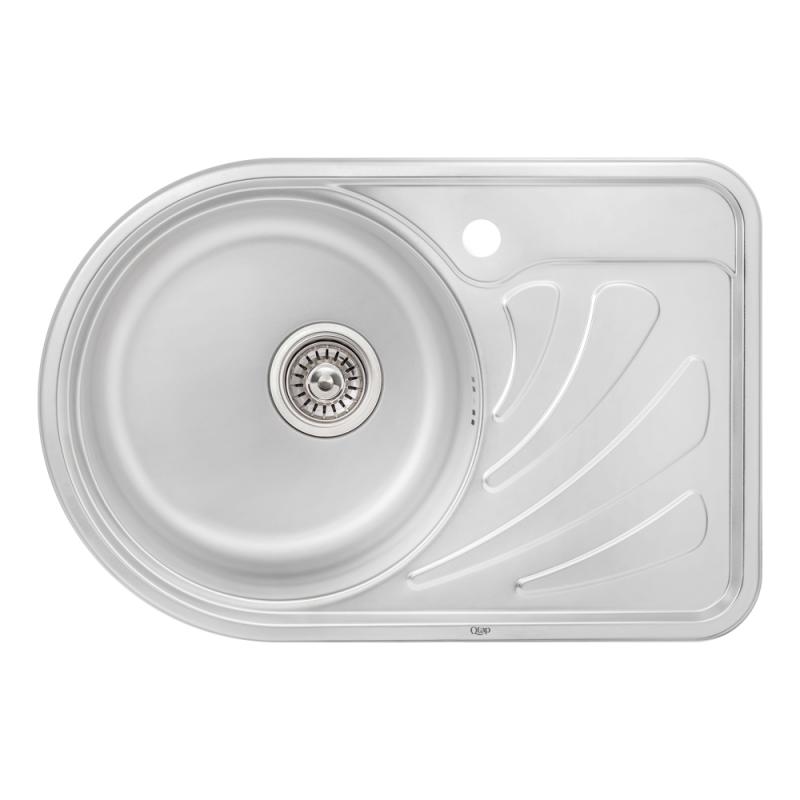 

Кухонная мойка Qtap 6744L Satin 0,8 мм (QT6744LSAT08)