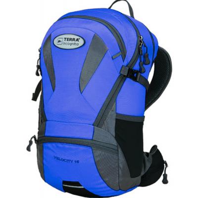 

Рюкзак Terra Incognita Velocity 16 синий/серый