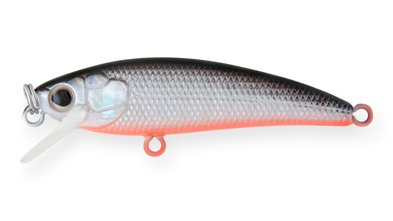

Воблер Минноу Strike Pro Chip Minnow 45 S, 45 мм, 2,5 гр, Загл. 0,5м., Тонущий, цвет: A70-713 Black Silver OB, (JS-406#A70-713) (81047)