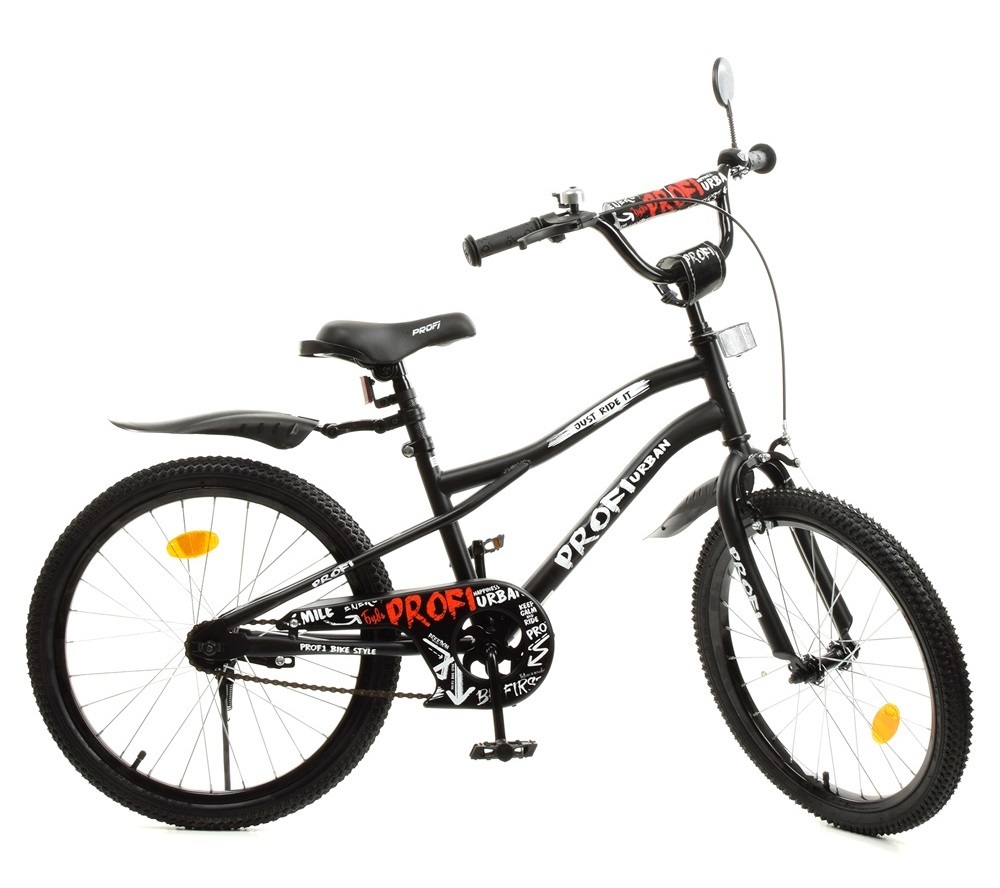 

Велосипед PROFI 20" Urban SKD75 Y20252-1 Black mat (Y20252-1)