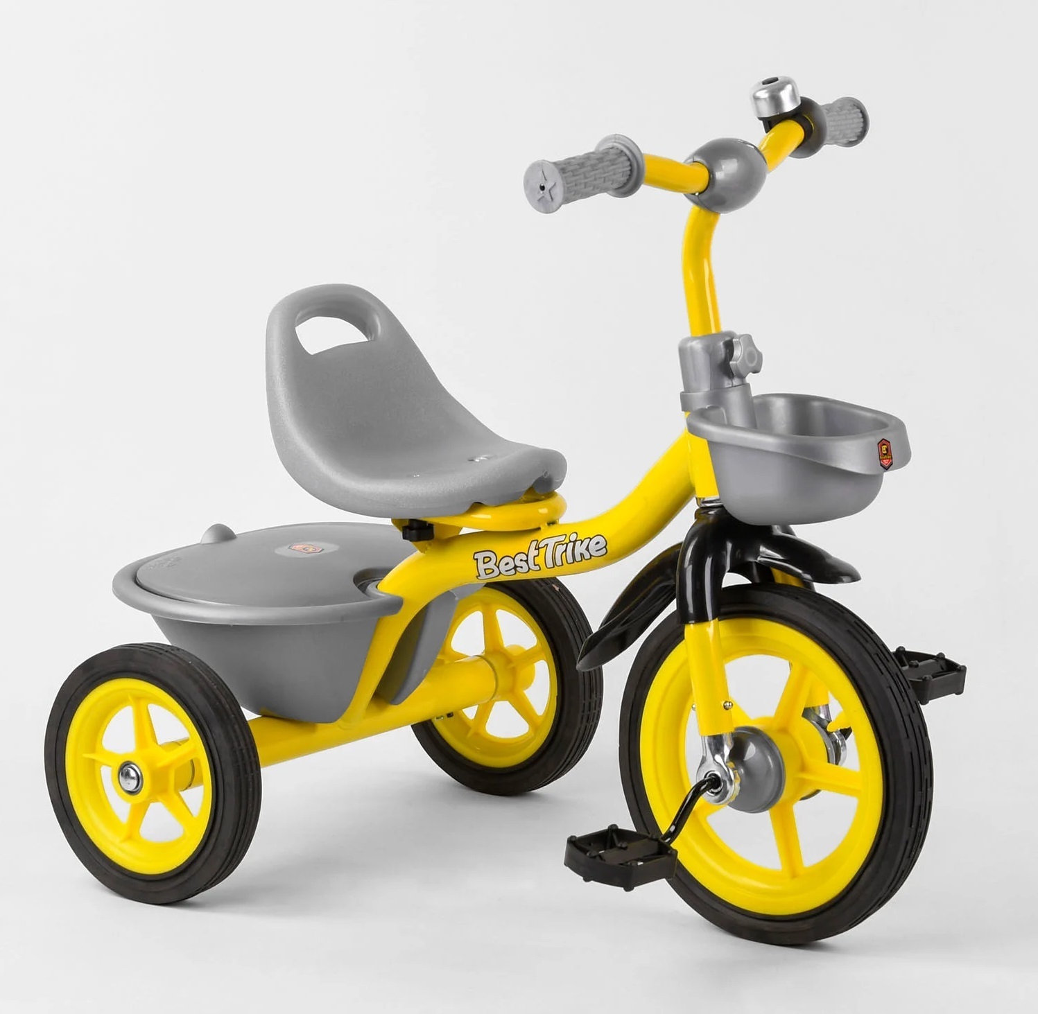 

Велосипед Best Trike резиновые колеса BS-9603 Yellow (BS-9603)