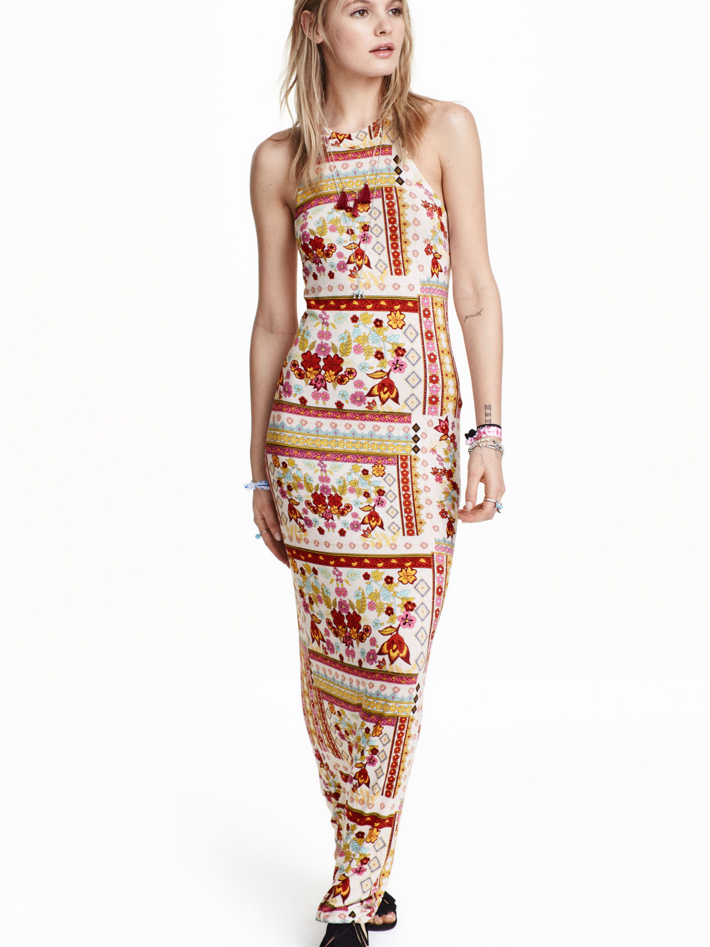

Платье H&M 3235283-ACLZ 38 Разноцветное