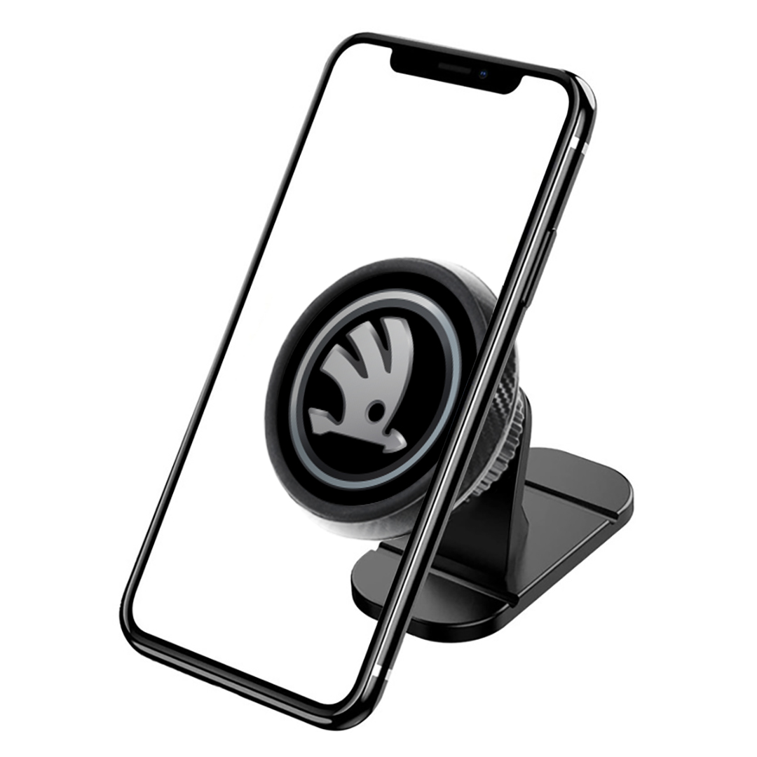 Магнитный держатель для телефона в авто на торпедо Magnetic Phone Bracket с  логотипом Skoda Черный – фото, отзывы, характеристики в интернет-магазине  ROZETKA от продавца: Nice Gadget | Купить в Украине: Киеве, Харькове,