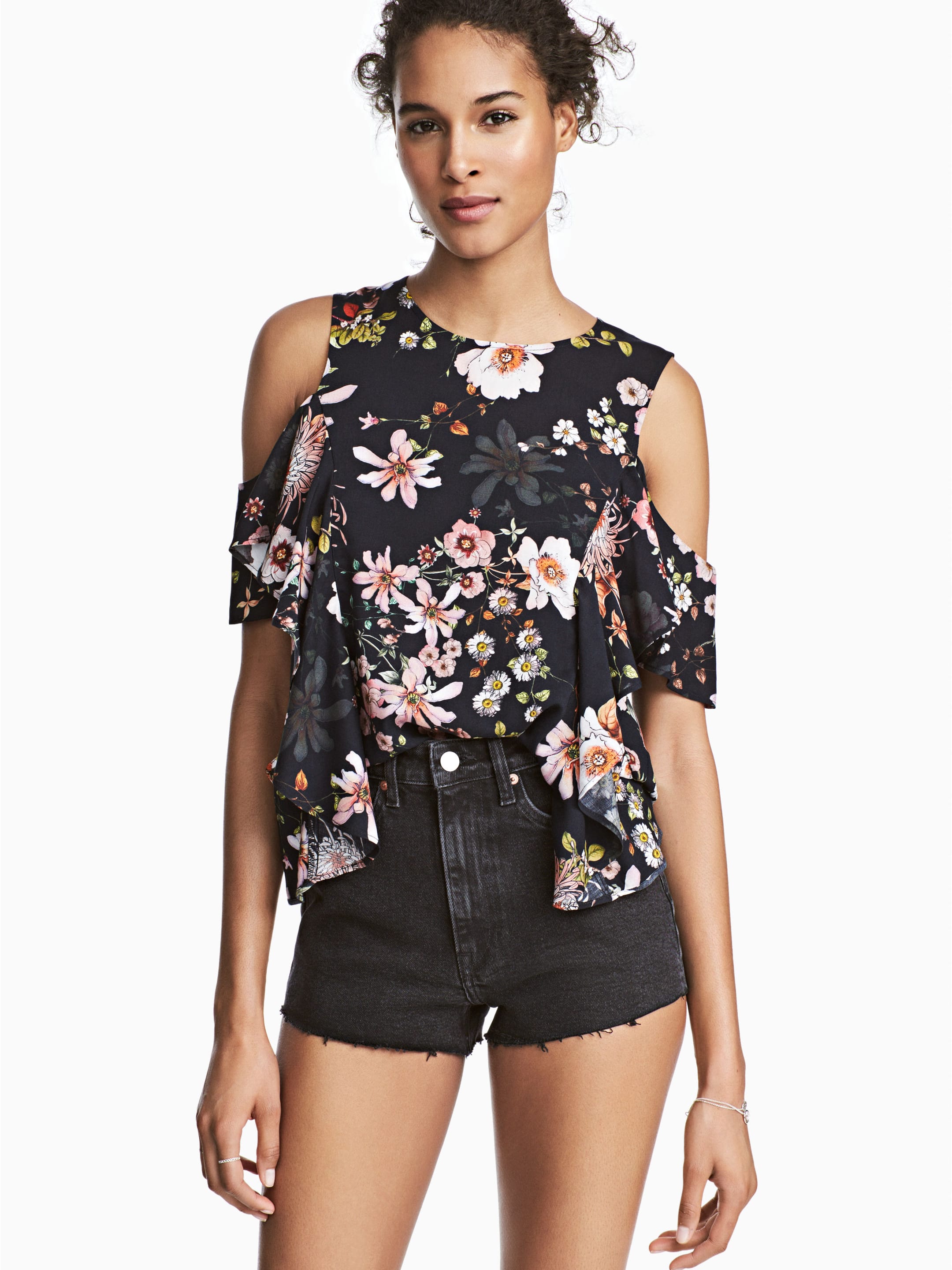 

Топ H&M 5030445-AAUU 34 Хаки
