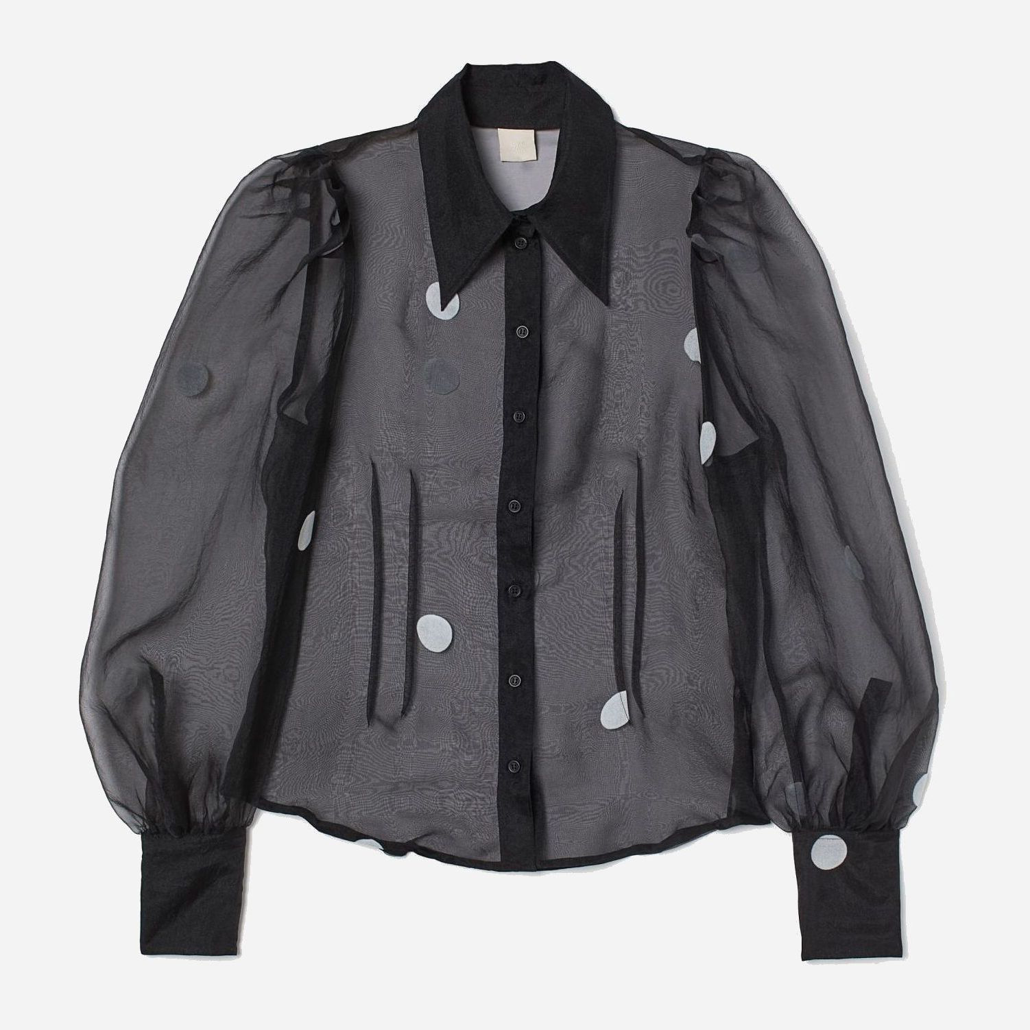 

Рубашка H&M 8741761sm  Черная, Рубашка H&M 8741761sm 32 Черная