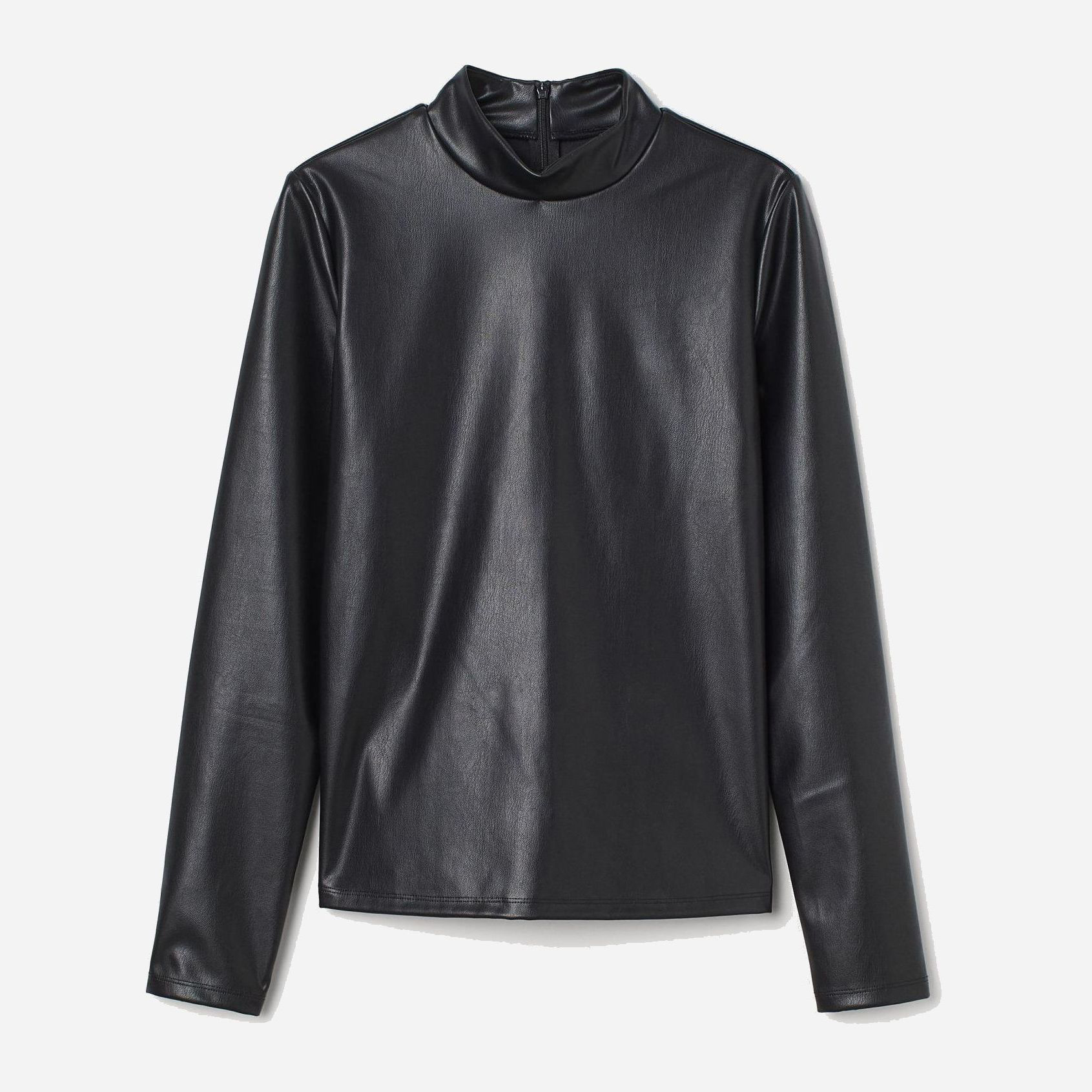 

Водолазка из искусственной кожи H&M 9199862sm XS Черная