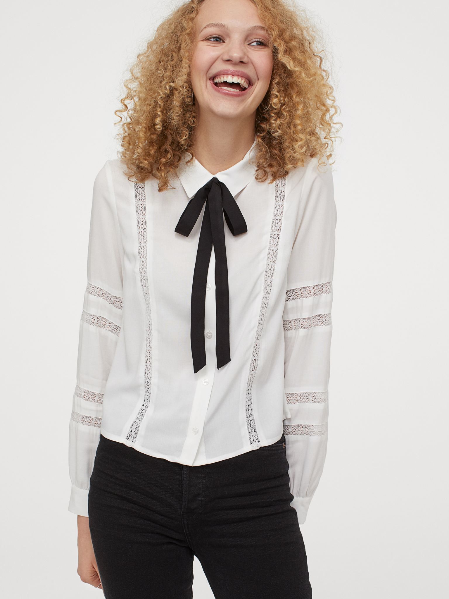 

Рубашка H&M 9439363sm 50 Белая