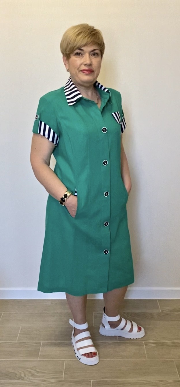 

Платье MARSHAL 33  зеленое, Платье MARSHAL 33 52 зеленое