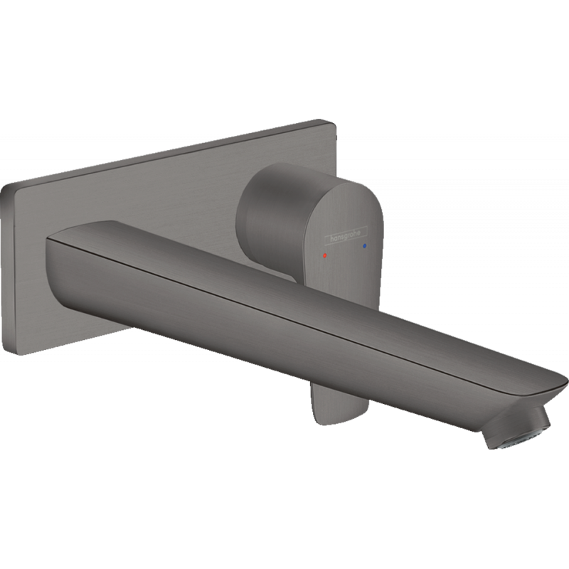 

Змішувач Hansgrohe Talis E для раковини зі стіни прихованого монтажу 225 мм Brushed Black Chrome (71734340)
