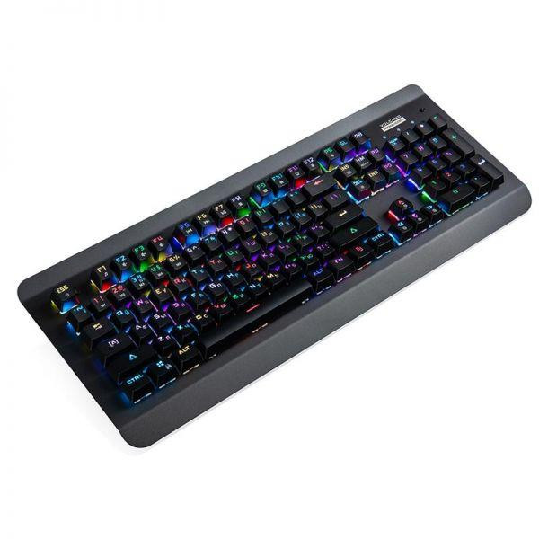 

Клавиатура Modecom Volcano Hammer 2 RGB Removable Blue Switch USB (K-MC-HAMMER2-U-BLUE-RGB-R) Black (K-MC-HAMMER2-U-BLUE-RGB-R)