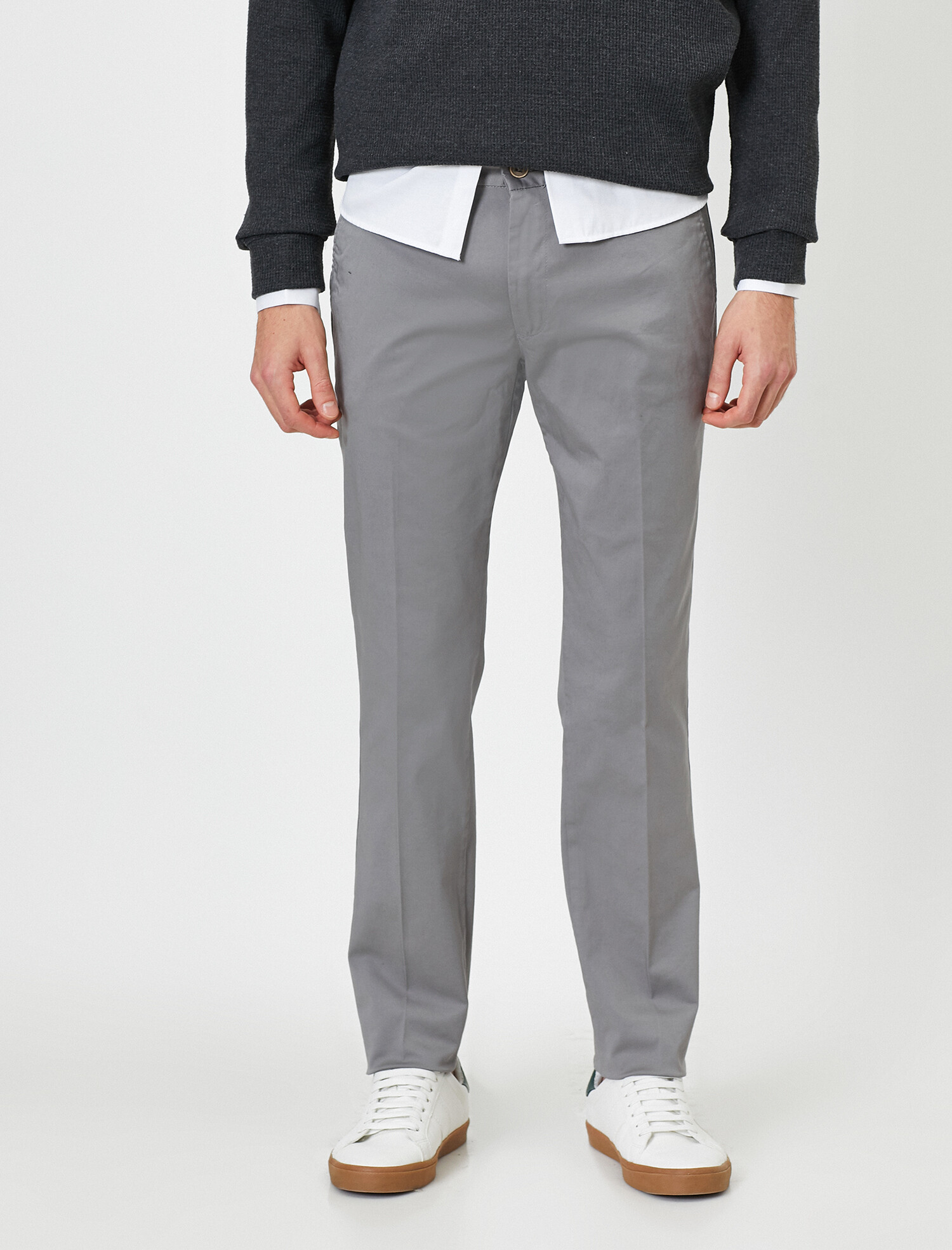 

Брюки Koton 0YAM42600BW-023 33-32 Grey