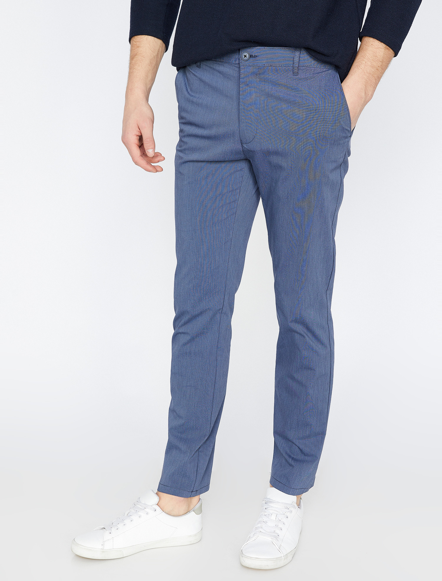 

Брюки Koton 9YAM41922BW-920 38 Light Blue
