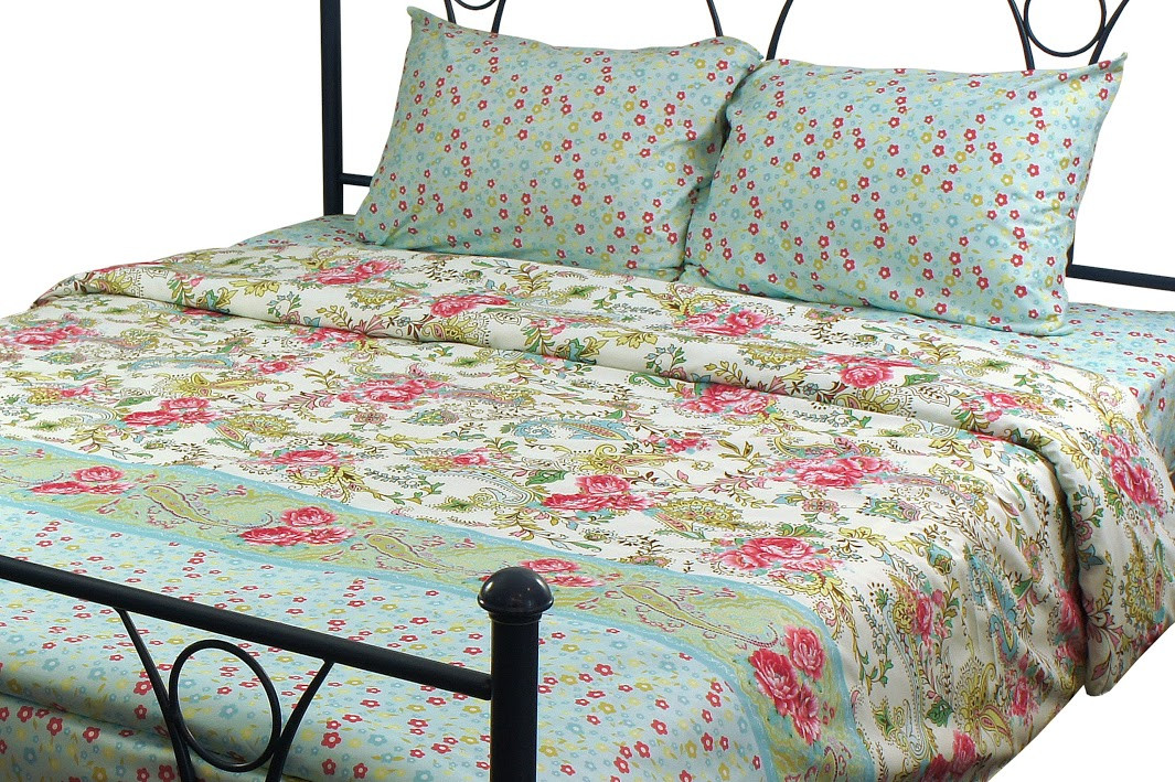 

Комплект постельного белья Руно Евро микрофибра арт.845.52Asian design