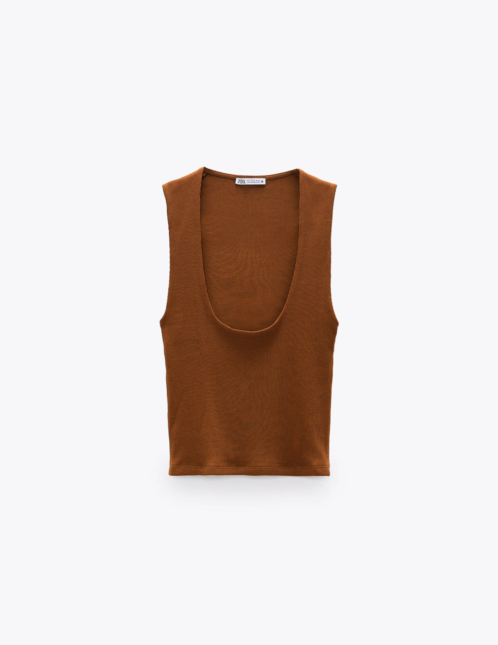 

Майка Zara Ж1064267 (4174/027/700) цвет коричневый, Майка Zara Ж1064267 (4174/027/700) цвет коричневый L