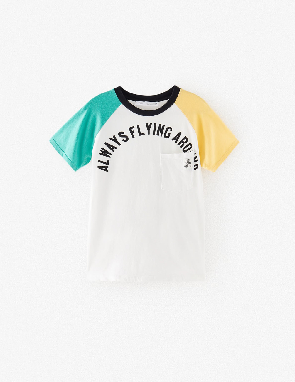 

Футболка Zara ДМ003460 (4889/679/251) цвет белый 152
