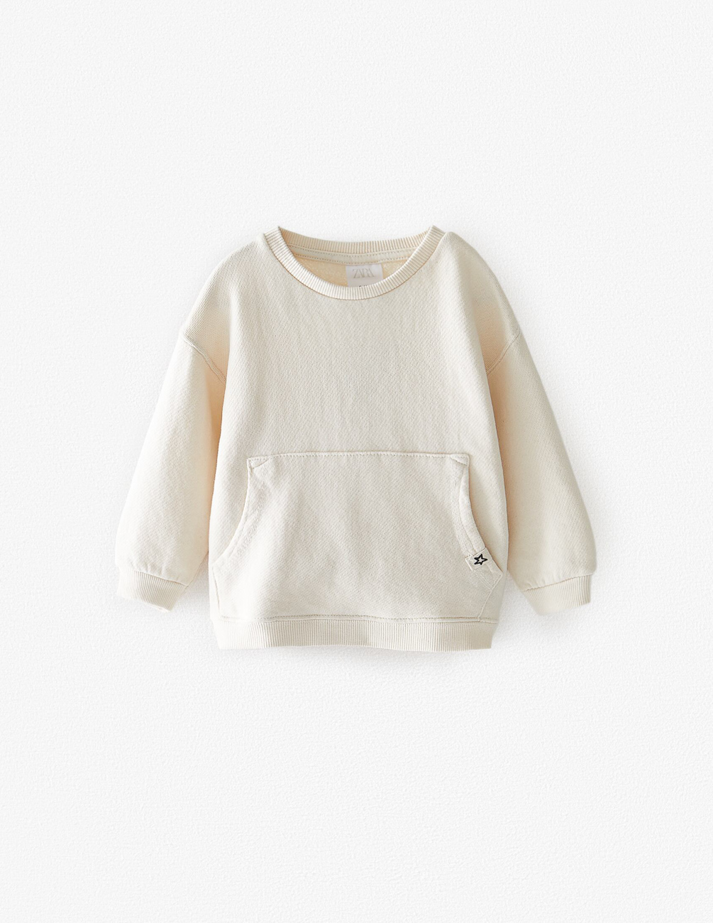 

Свитшот Zara ДМ003510 (1880/531/712) цвет бежевый 86