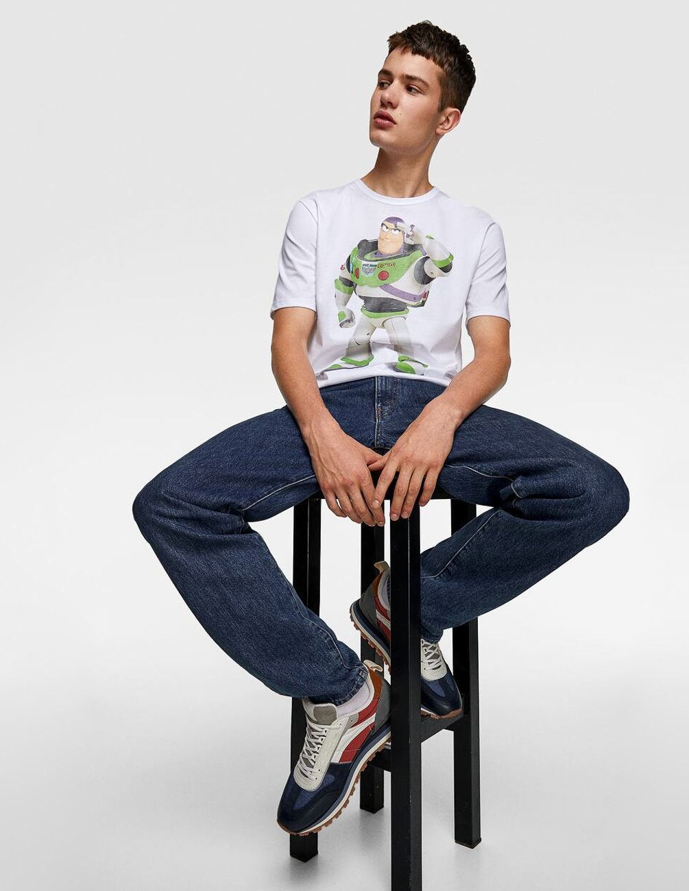 

Футболка Zara М0109189 (5644/303/250) цвет белый S