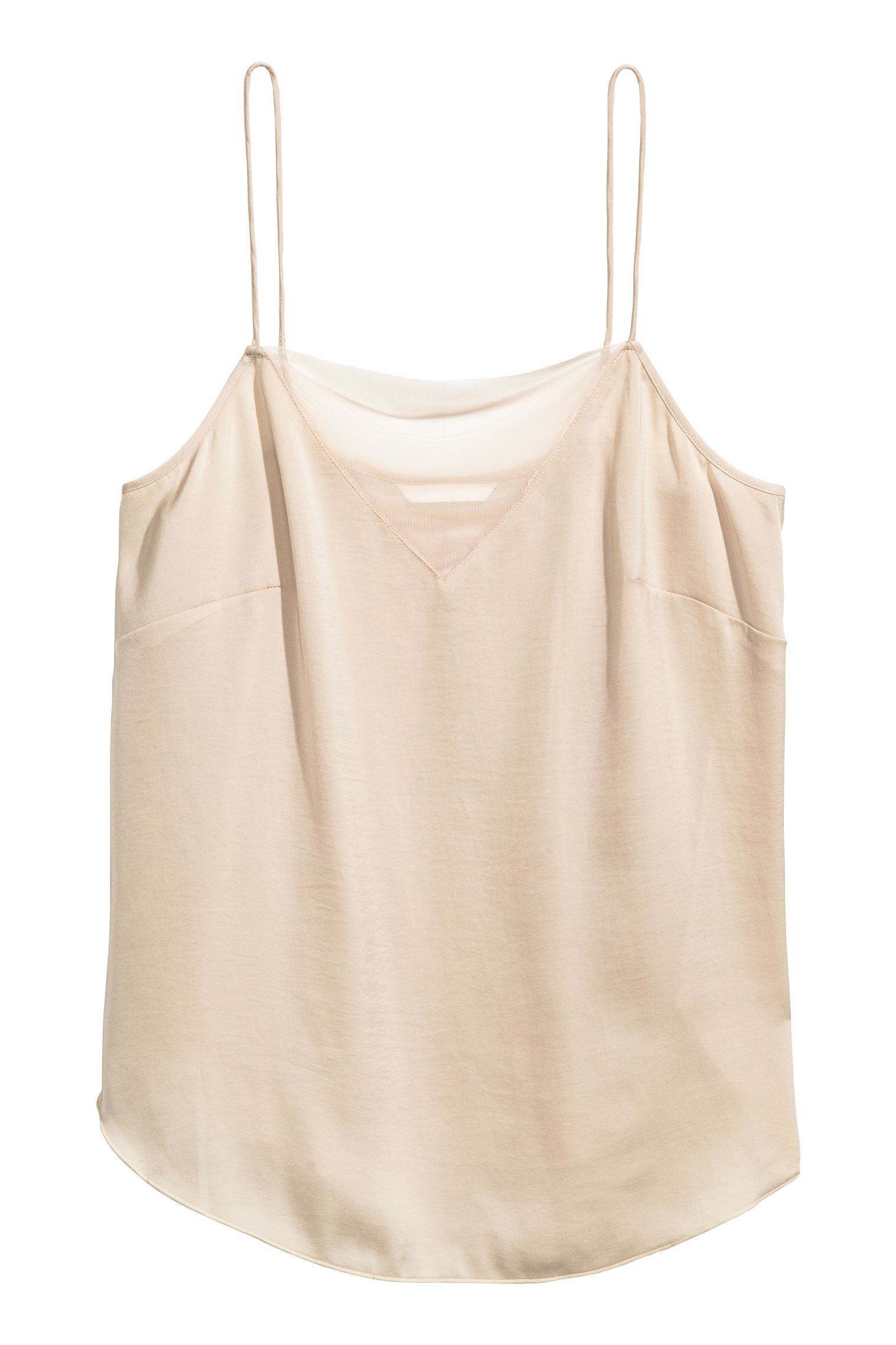 

Майка H&M Ж1063397 цвет бежевый XXL