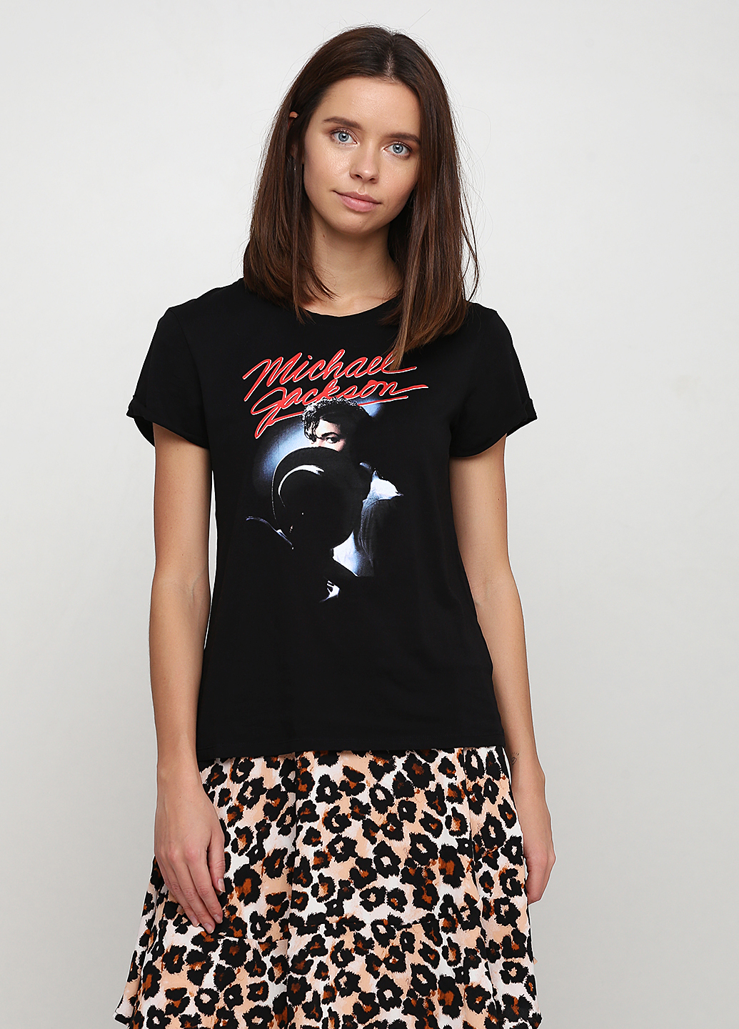 

Футболка H&M Ж1063501 цвет черный L