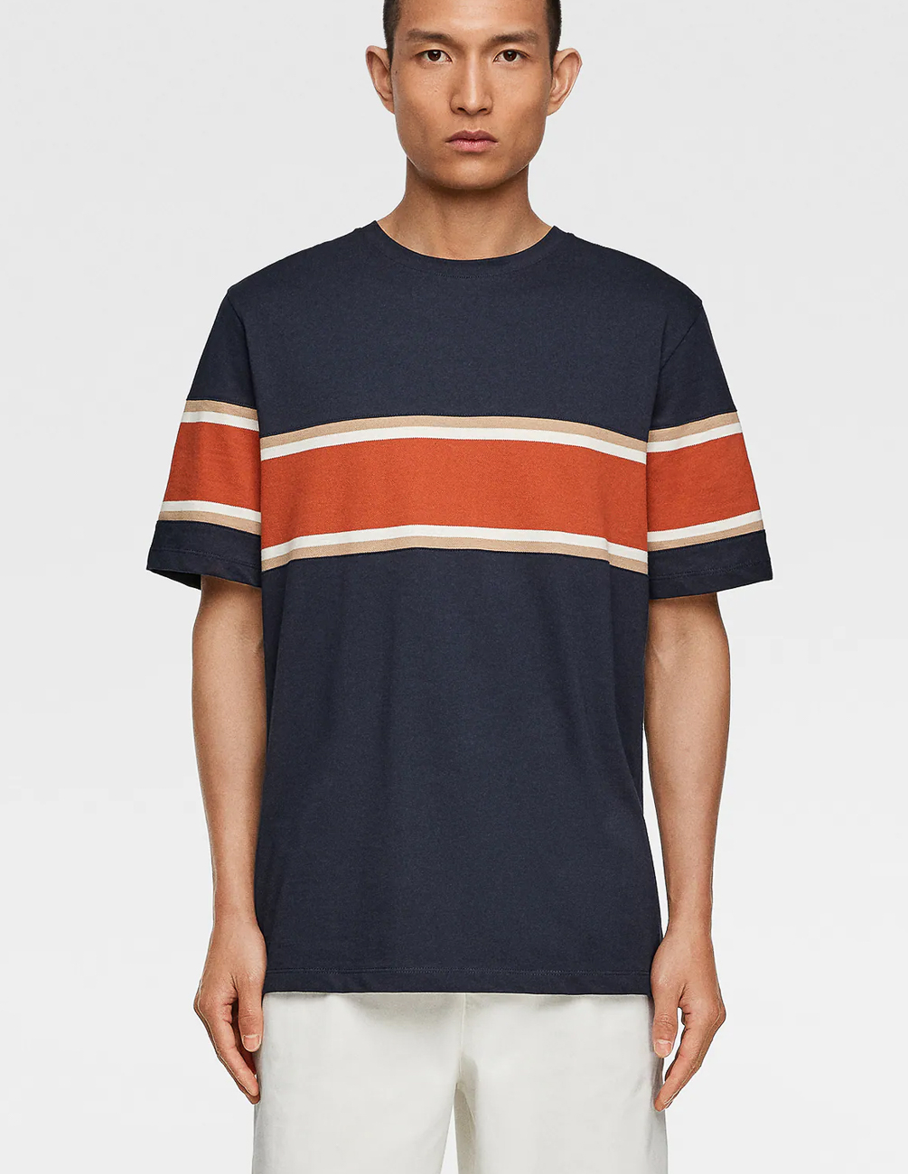 

Футболка Zara М0109050 (0679/301/401) цвет синий S