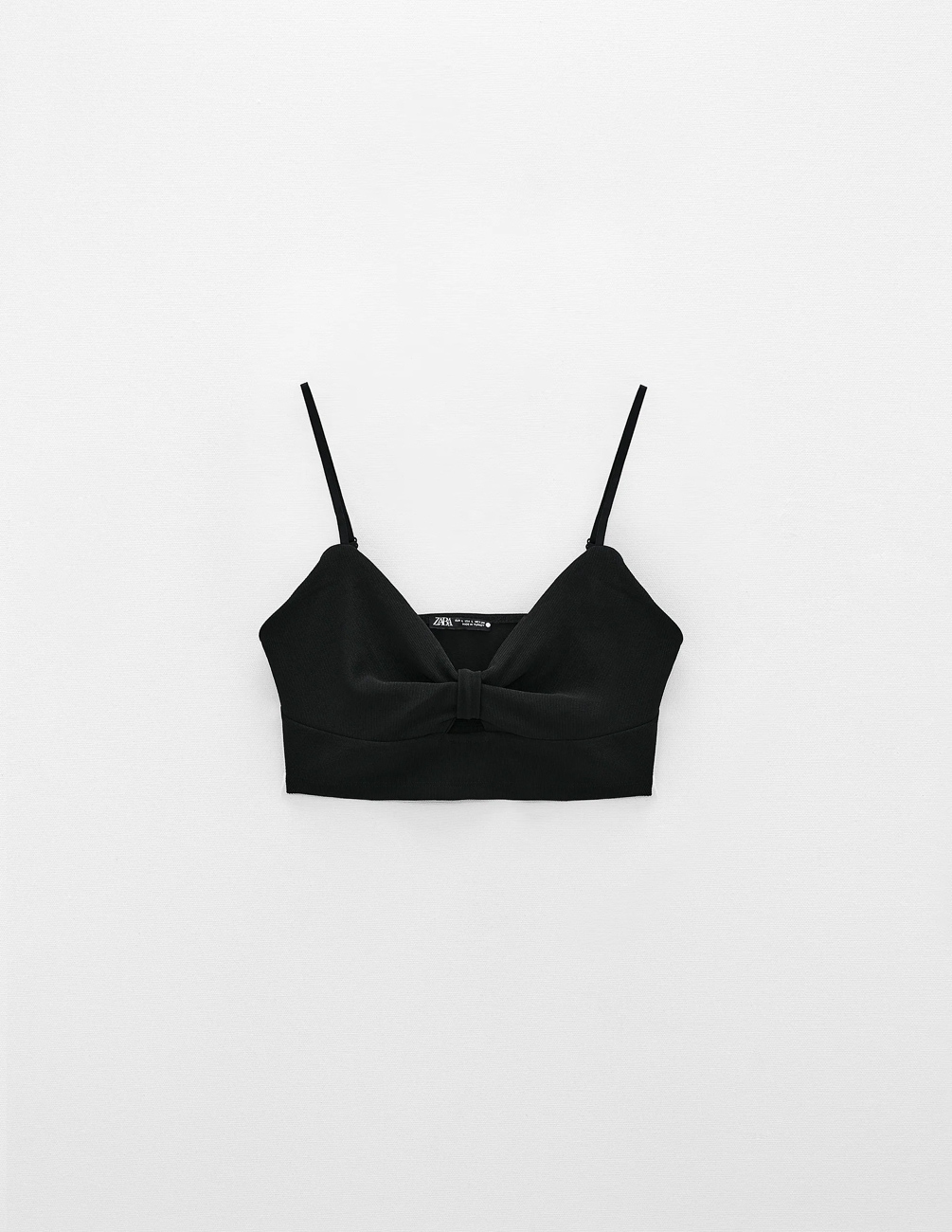 

Топ Zara Ж1064070 (4215/028/800) цвет черный L