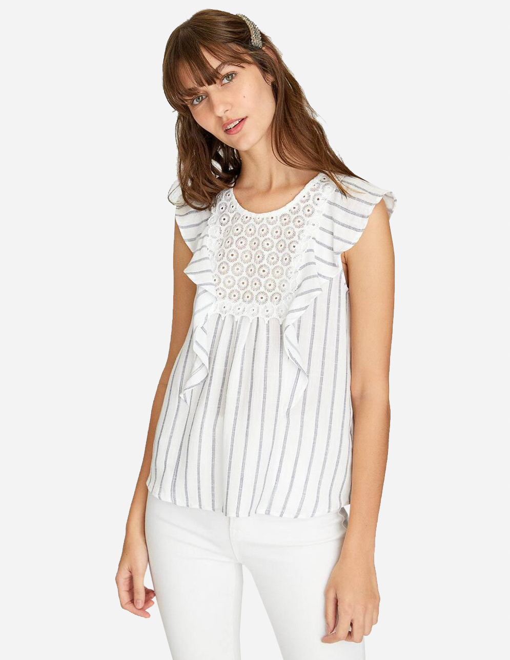 

Блуза Stradivarius Ж1063920 (6042/459/010) цвет белый, Блуза Stradivarius Ж1063920 (6042/459/010) цвет белый M
