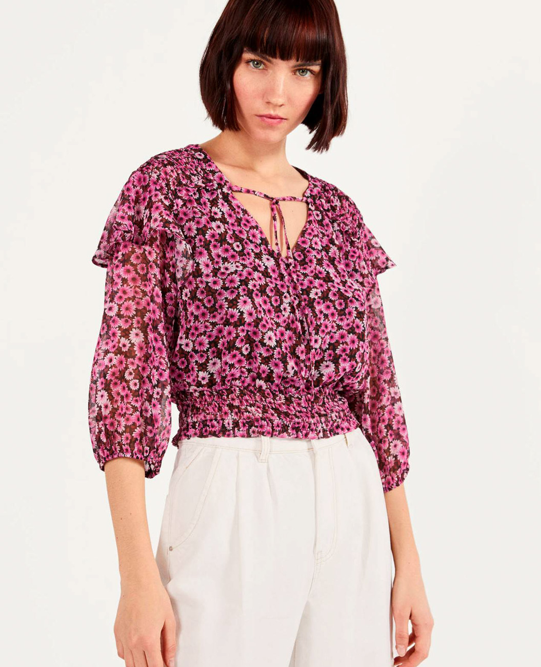 

Блуза Bershka Ж1064541 (0714/962/164) цвет розовый, Блуза Bershka Ж1064541 (0714/962/164) цвет розовый M