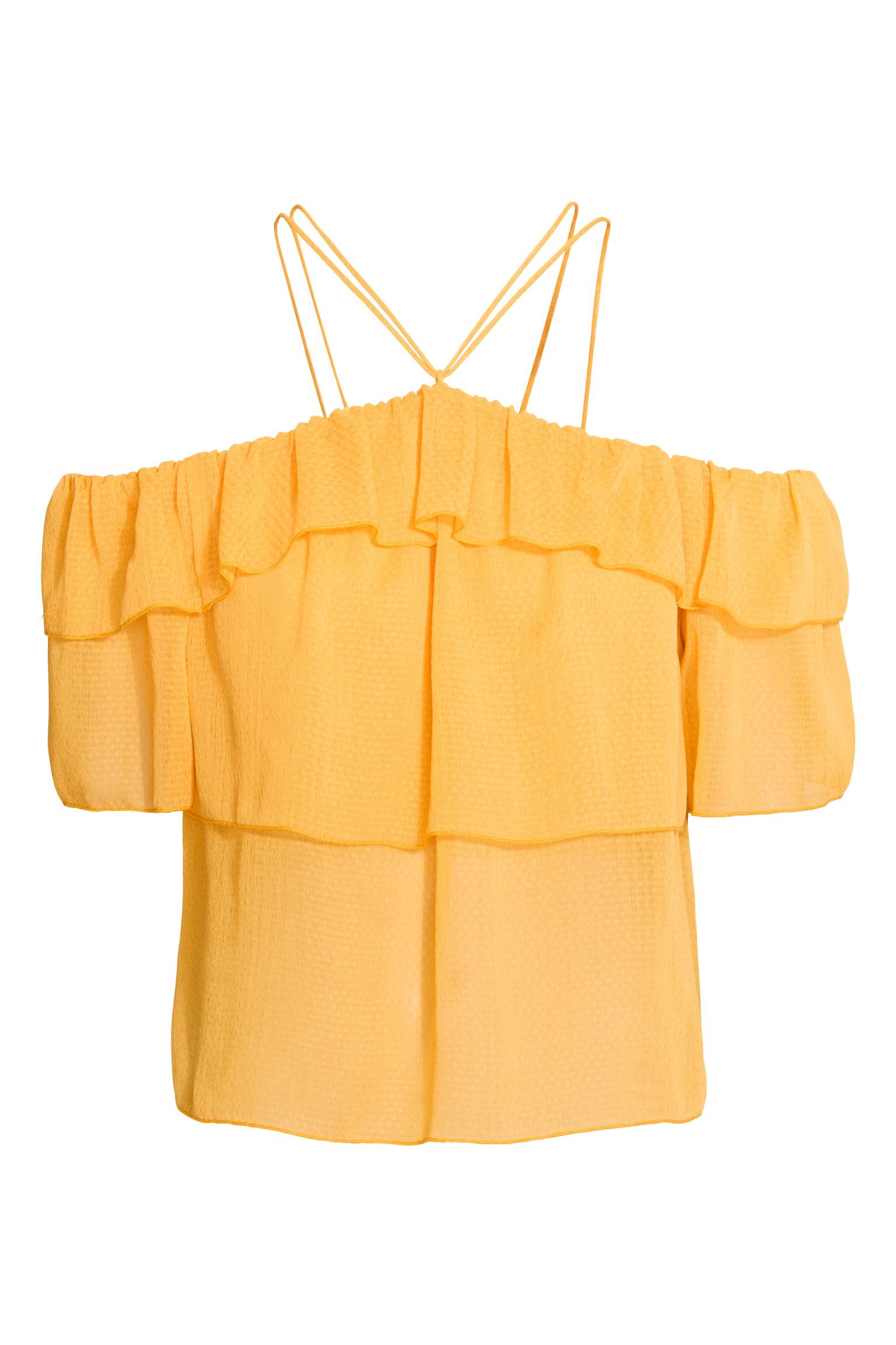 

Блуза H& Ж1063298 цвет желтый, Блуза H&M Ж1063298 цвет желтый M