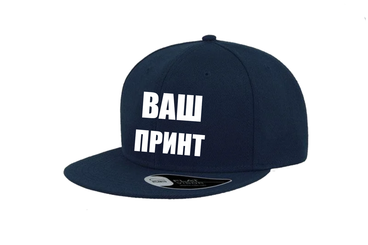 

Кепка с прямым козырьком Snap Back Синий