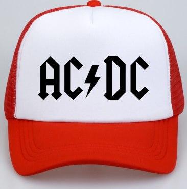 

Кепка Тракер AC/DC Красная