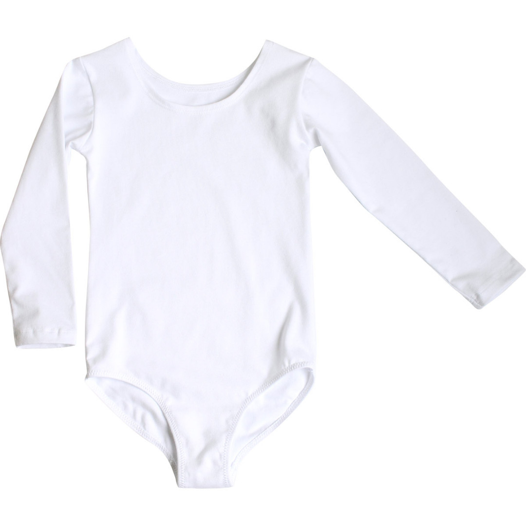 

Купальники гімнастичні 110 см. білий KP3-White-DR-30 Ladan