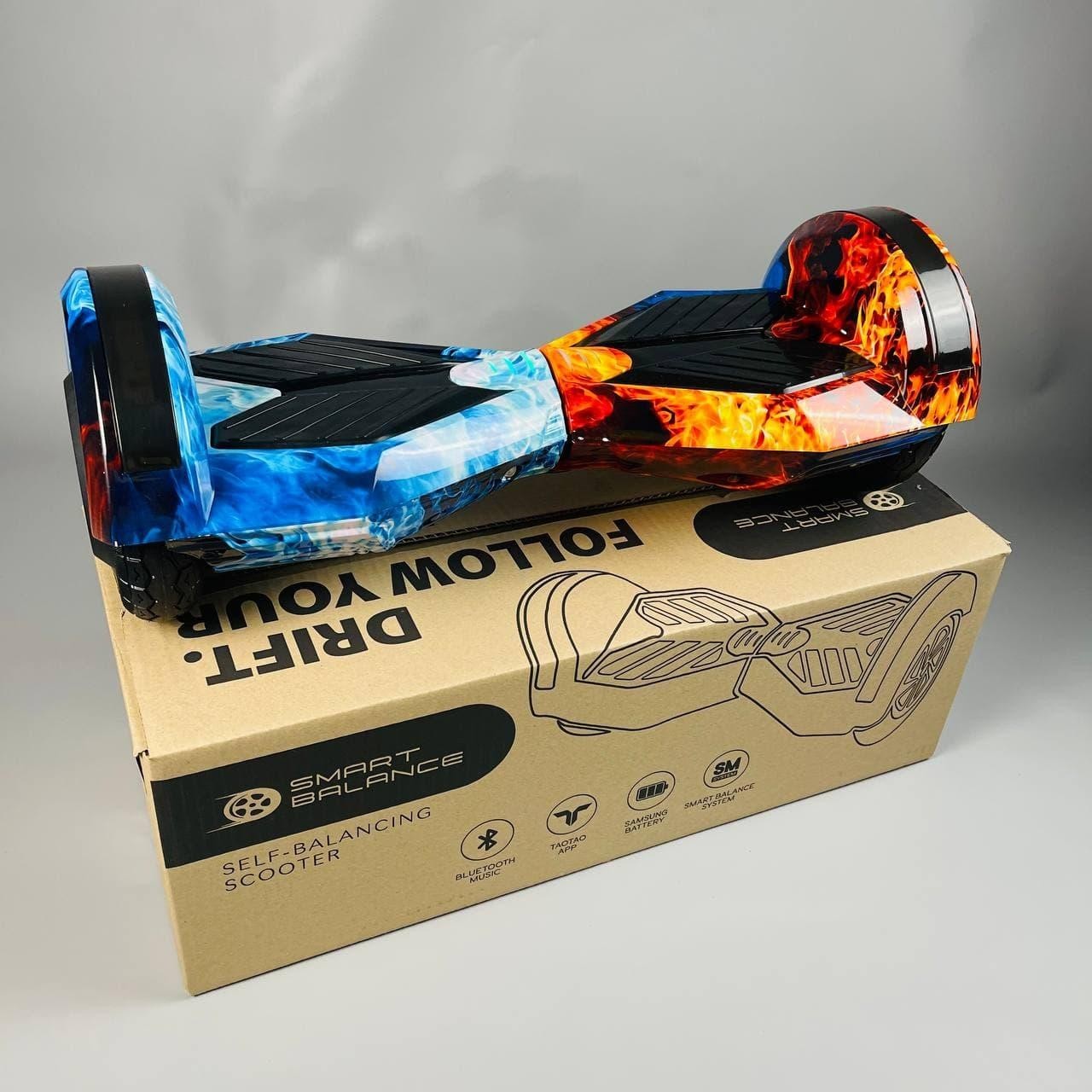 

Гироборд Smart Balance Wheel 8" Огонь и лед