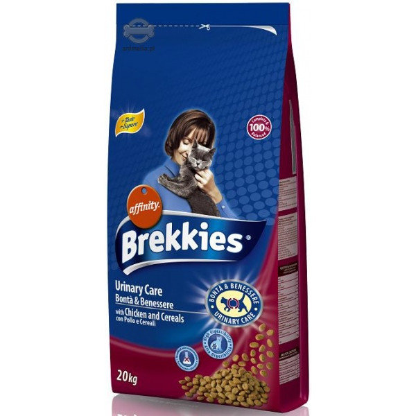 

Корм для кошек Brekkies Urinary для профилактики мочекаменной болезни 20 кг