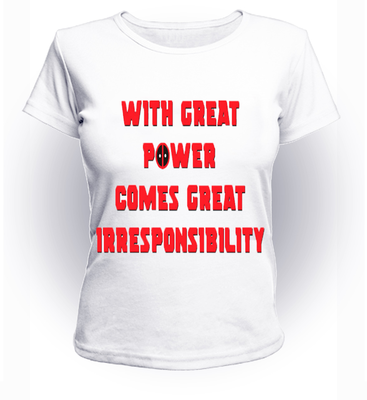 

Футболка GeekLand Дэдпул Deadpool irresponsibility DP.01.041 (FU21DP.01.041/girl-122)