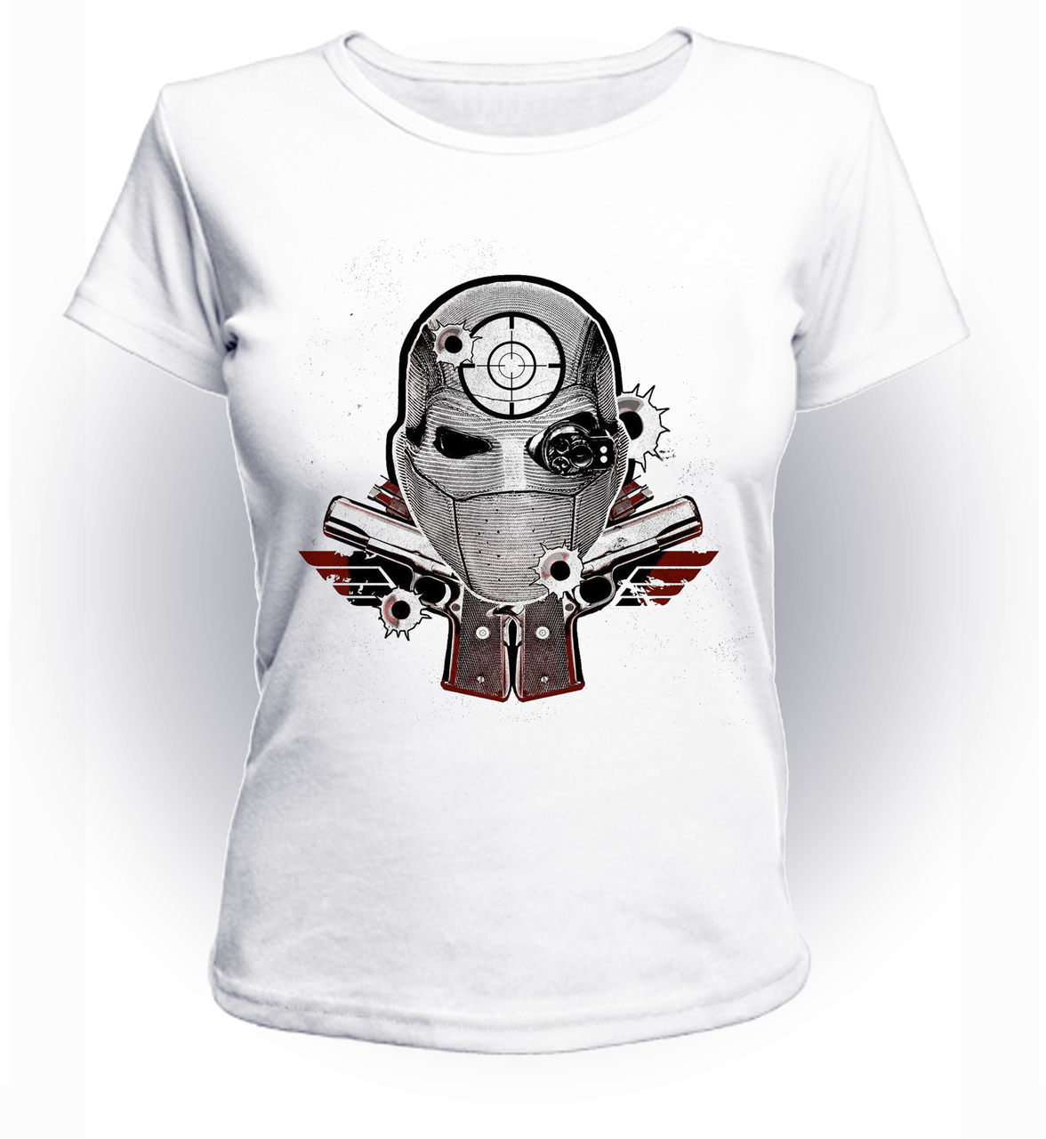 

Футболка GeekLand Отряд Самоубийц Suicide Squad Deadshot SS.01.050 (FU21SS.01.050/girl-98)