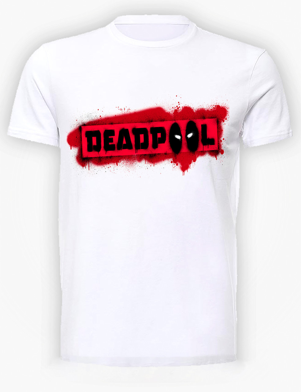 

Футболка GeekLand Дэдпул Deadpool надпись на красном фоне DP.01.021 (FU21DP.01.021/man-4XL)