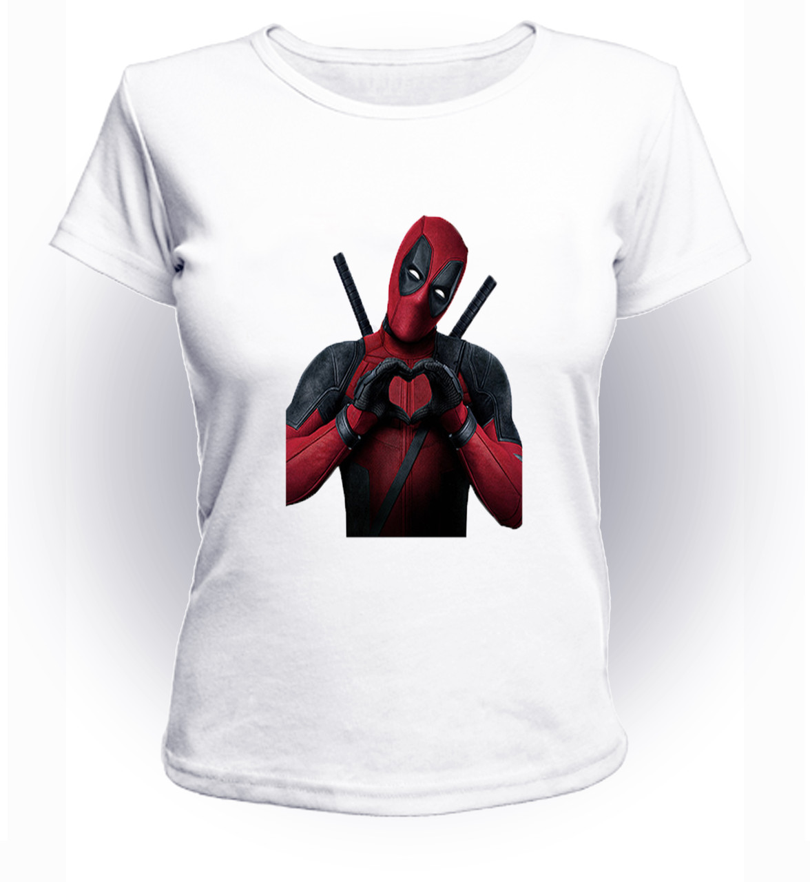 

Футболка GeekLand Дэдпул Deadpool c сердцем DP.01.003 (FU21DP.01.003/girl-164)