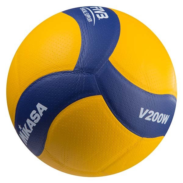 

Мяч волейбольный Mikasa V200W CEV желто - синий