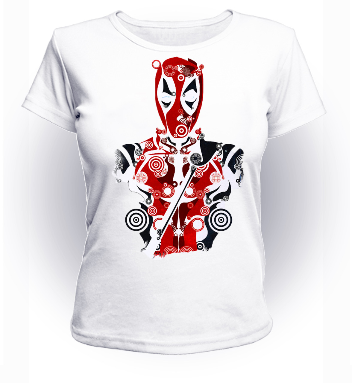 

Футболка GeekLand Deadpool Дэдпул в узорах DP.01.047 (FU21DP.01.047/girl-104)