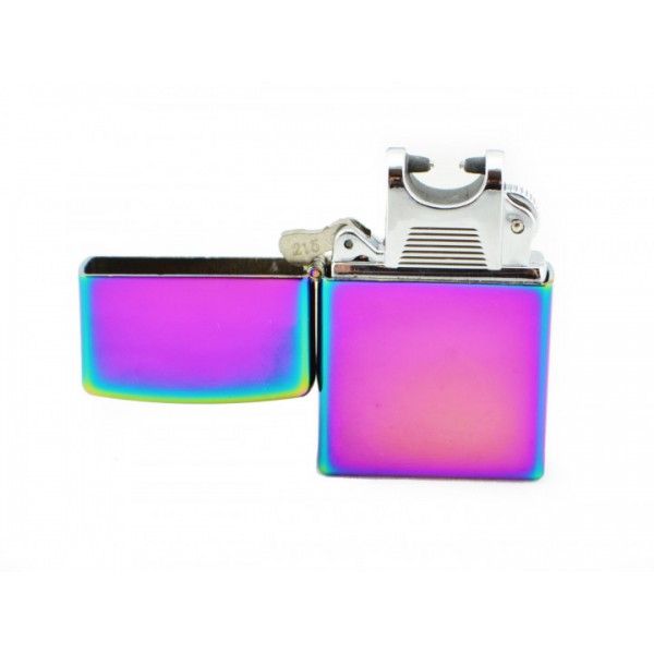 

Зажигалка USB импульсная JINLUN 215, цвет радуга