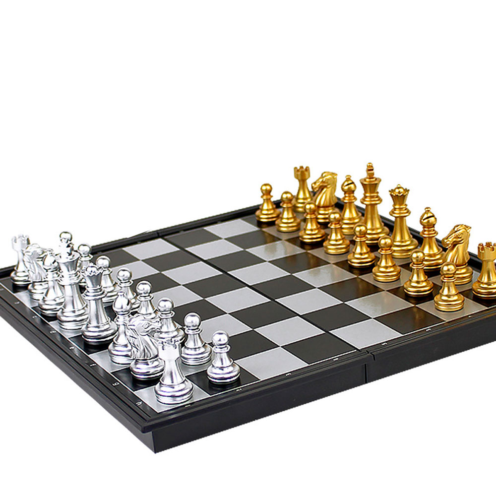 

Шахматы на магните U3, большие, Gold/Silver Voltronic 4812A