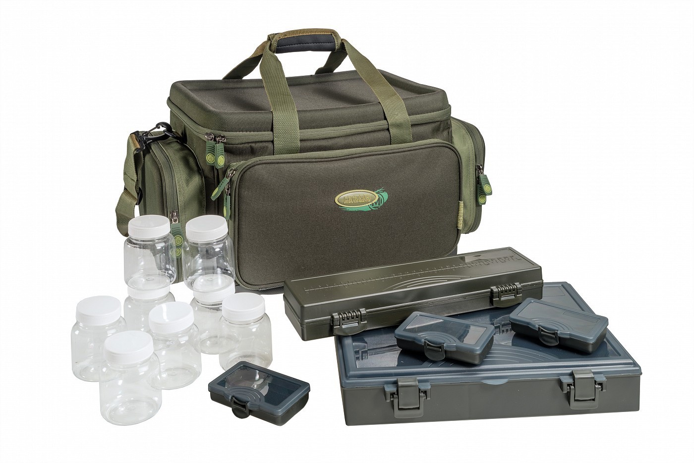 

Карповая сумка MIVARDI Carp Carryall Executive с набором аксессуаров