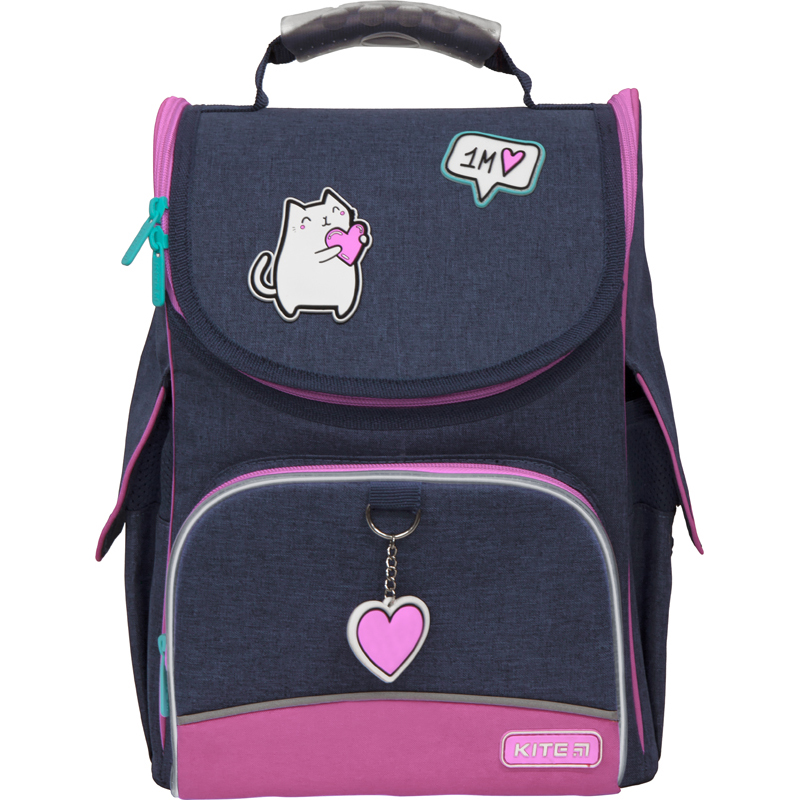 

Рюкзак школьный каркасный Kite Education Insta-cat 11.5л (K21-501S-5 LED)